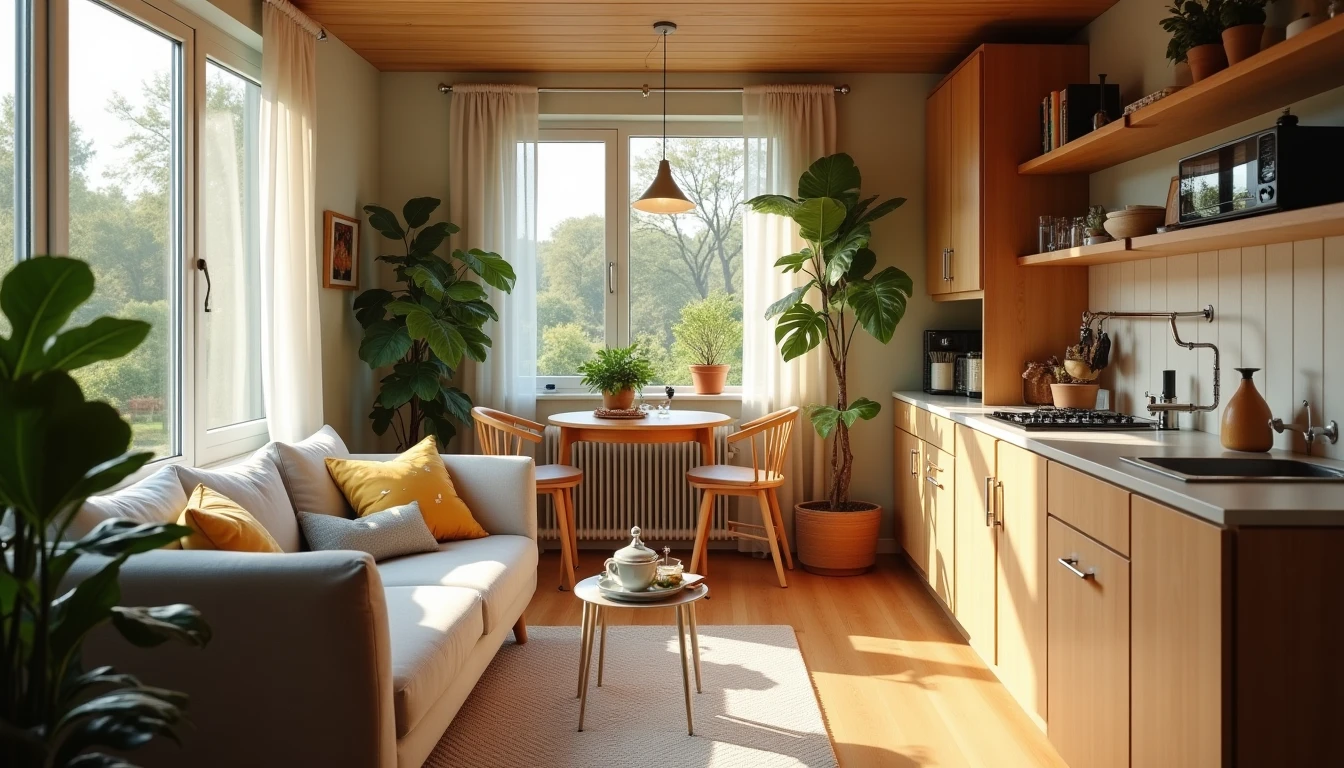 Plan petite maison 2 chambres : idées et aménagements malins